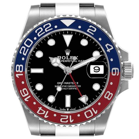 rolex gmt ceramica rosso blu|rolex gmt master ii orologio.